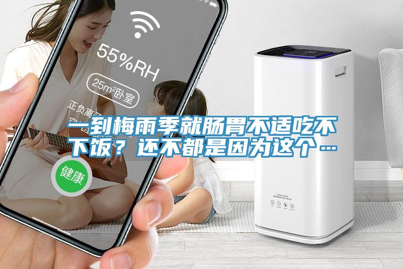 一到梅雨季就腸胃不適吃不下飯？還不都是因為這個…