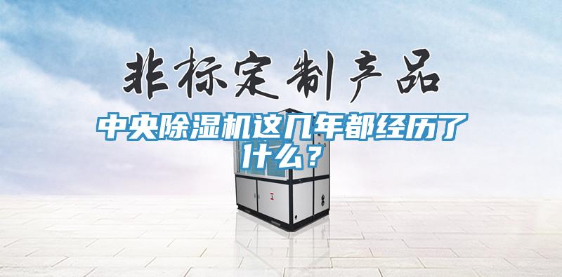 中央除濕機(jī)這幾年都經(jīng)歷了什么？