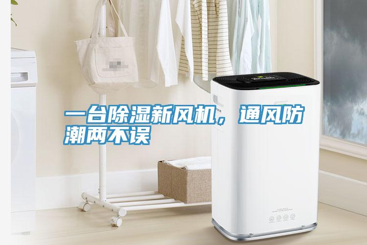 一臺除濕新風機，通風防潮兩不誤