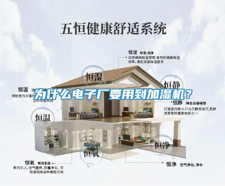為什么電子廠要用到加濕機？