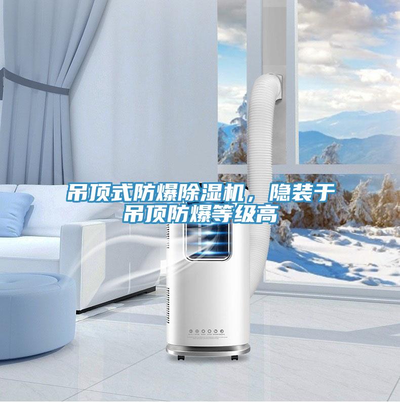 吊頂式防爆除濕機，隱裝于吊頂防爆等級高