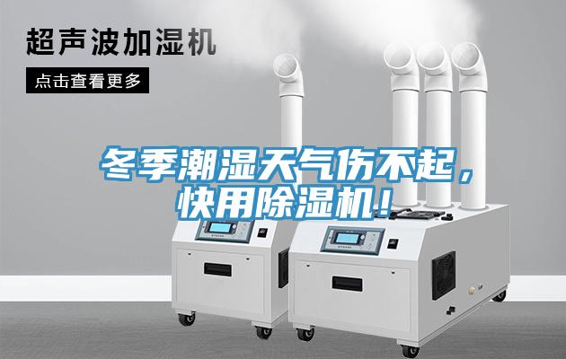 冬季潮濕天氣傷不起，快用除濕機！