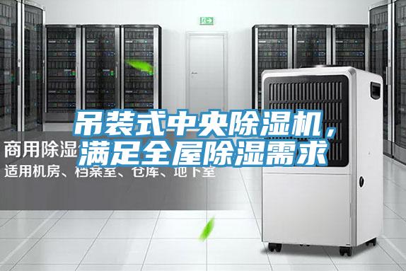 吊裝式中央除濕機(jī)，滿足全屋除濕需求