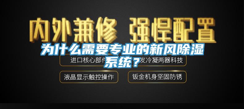 為什么需要專業(yè)的新風除濕系統(tǒng)？
