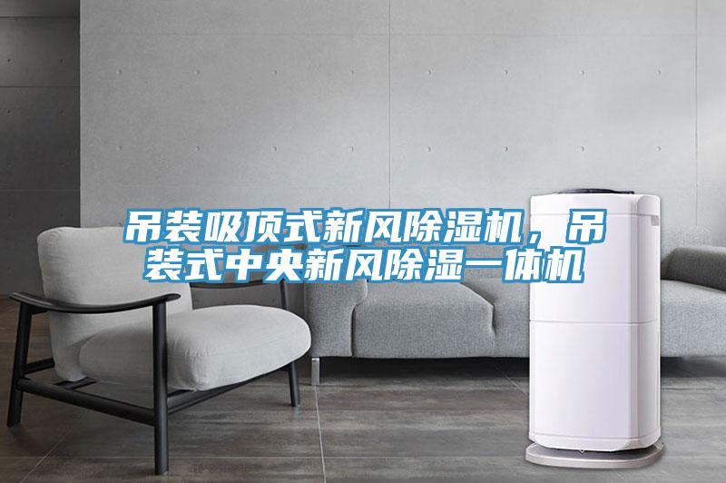 吊裝吸頂式新風(fēng)除濕機(jī)，吊裝式中央新風(fēng)除濕一體機(jī)