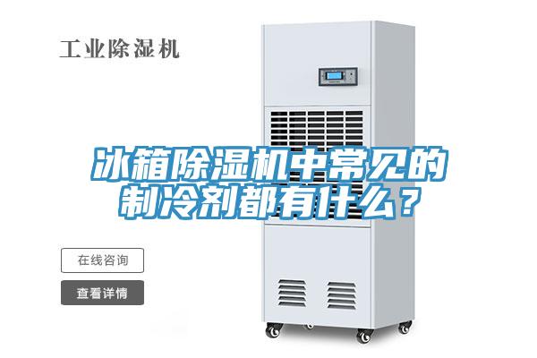 冰箱除濕機(jī)中常見的制冷劑都有什么？