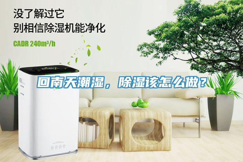 回南天潮濕，除濕該怎么做？