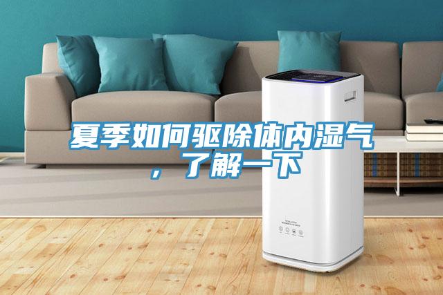夏季如何驅(qū)除體內(nèi)濕氣，了解一下