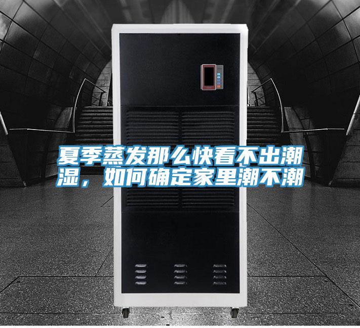 夏季蒸發(fā)那么快看不出潮濕，如何確定家里潮不潮