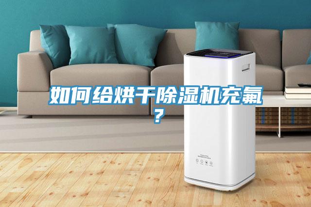 如何給烘干除濕機充氟？