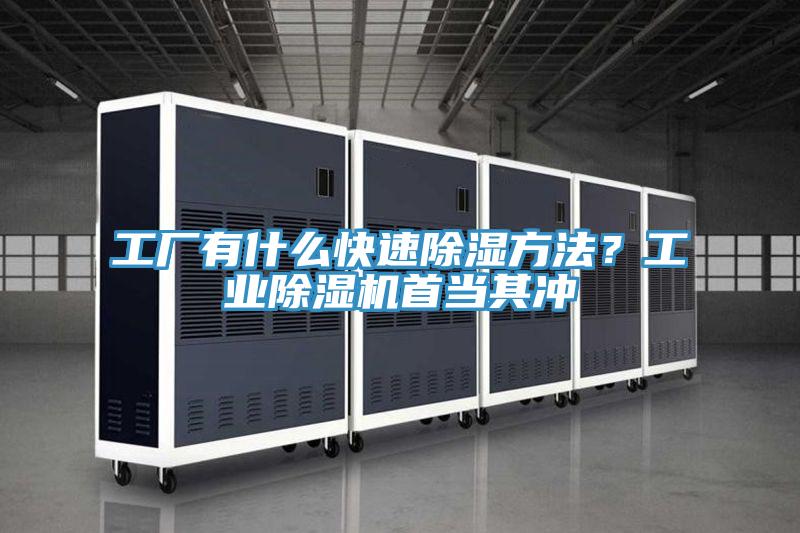 工廠有什么快速除濕方法？工業(yè)除濕機(jī)首當(dāng)其沖