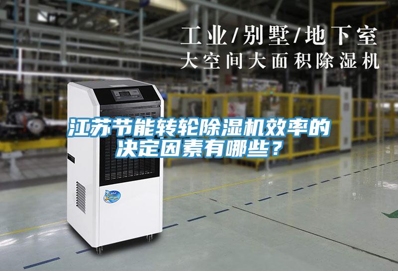 江蘇節(jié)能轉(zhuǎn)輪除濕機效率的決定因素有哪些？