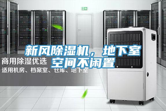 新風除濕機，地下室空間不閑置
