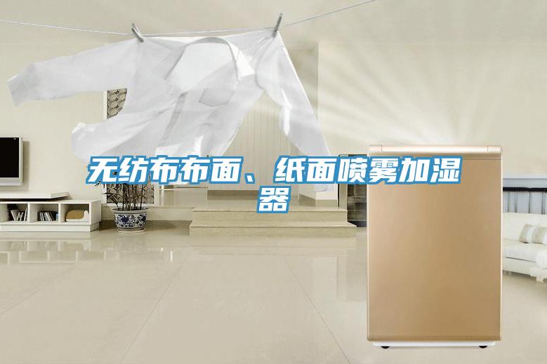 無(wú)紡布布面、紙面噴霧加濕器