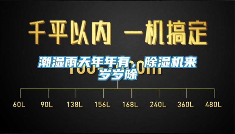 潮濕雨天年年有，除濕機(jī)來歲歲除