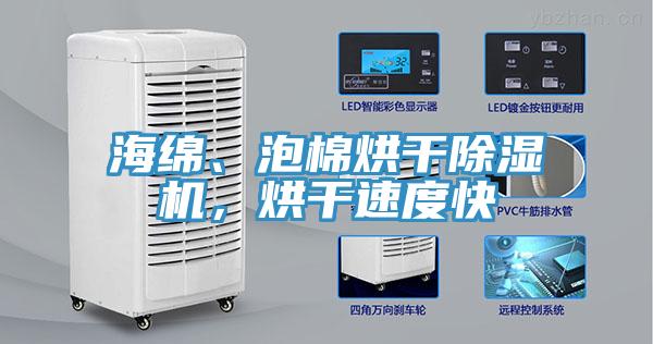 海綿、泡棉烘干除濕機，烘干速度快