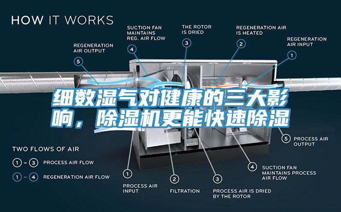 細(xì)數(shù)濕氣對(duì)健康的三大影響，除濕機(jī)更能快速除濕
