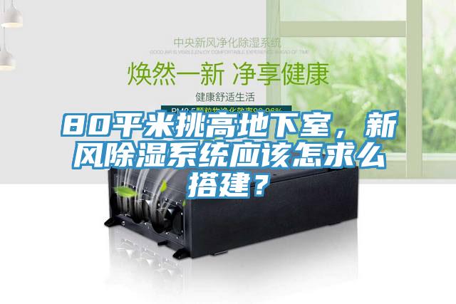 80平米挑高地下室，新風除濕系統(tǒng)應該怎求么搭建？