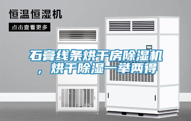 石膏線條烘干房除濕機(jī)，烘干除濕一舉兩得