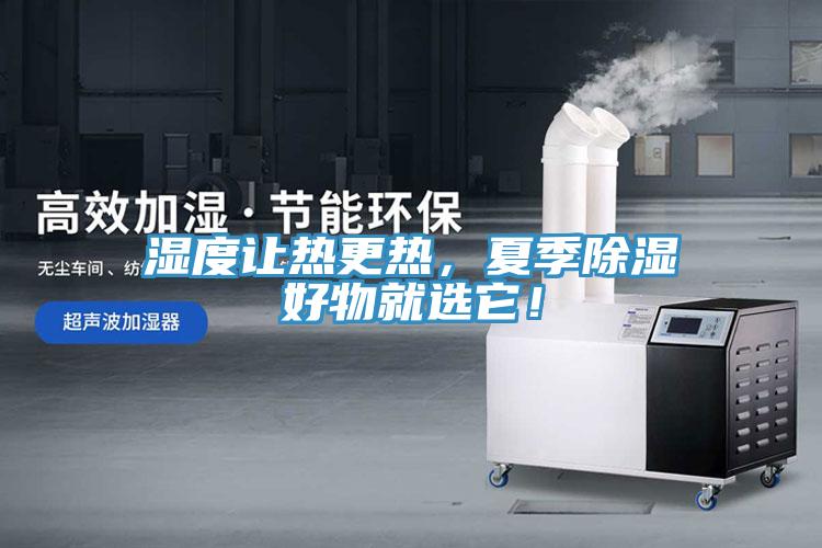 濕度讓熱更熱，夏季除濕好物就選它！