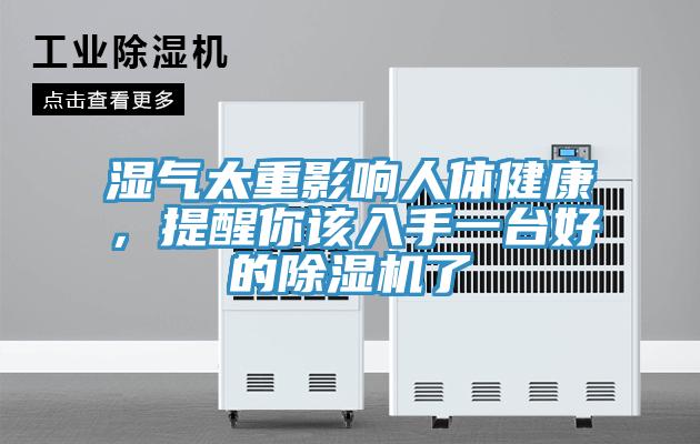 濕氣太重影響人體健康，提醒你該入手一臺好的除濕機(jī)了