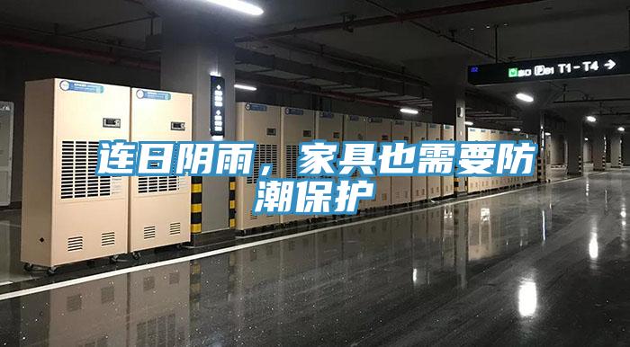 連日陰雨，家具也需要防潮保護