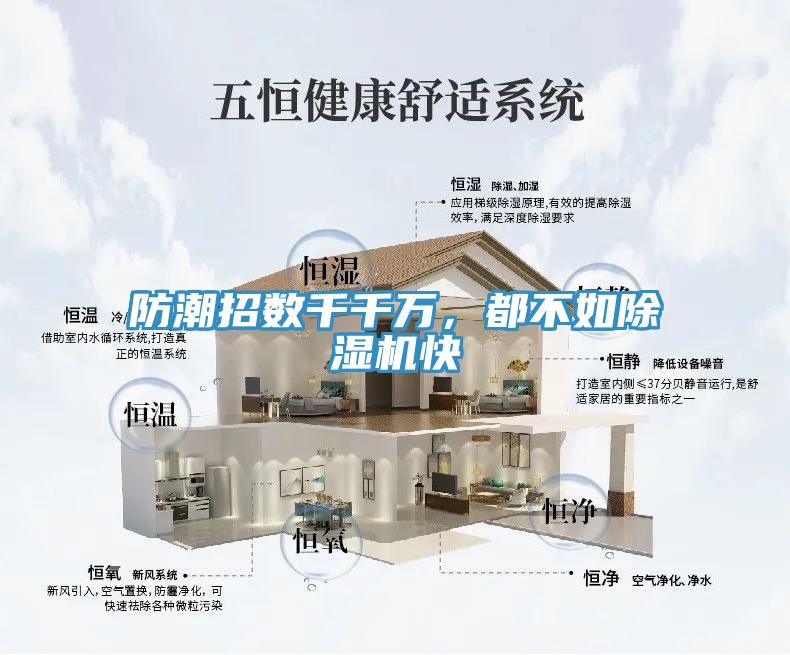 防潮招數(shù)千千萬(wàn)，都不如除濕機(jī)快