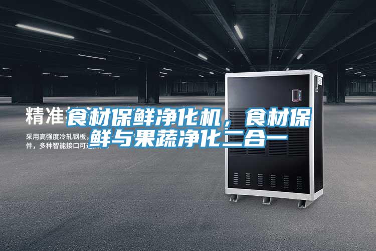 食材保鮮凈化機(jī)，食材保鮮與果蔬凈化二合一