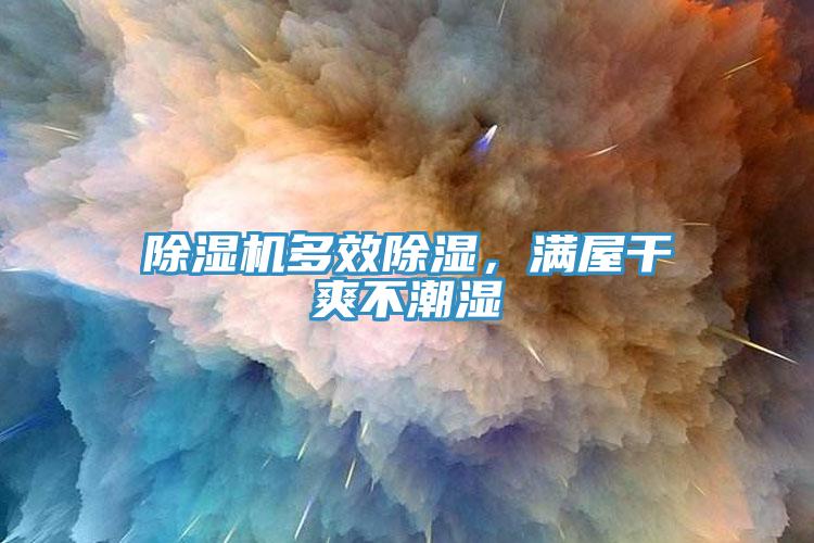 除濕機(jī)多效除濕，滿屋干爽不潮濕