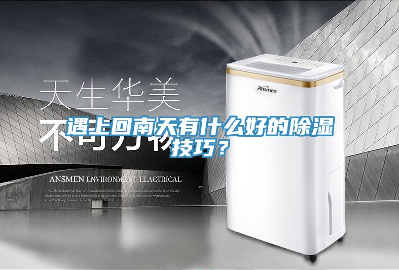 遇上回南天有什么好的除濕技巧？