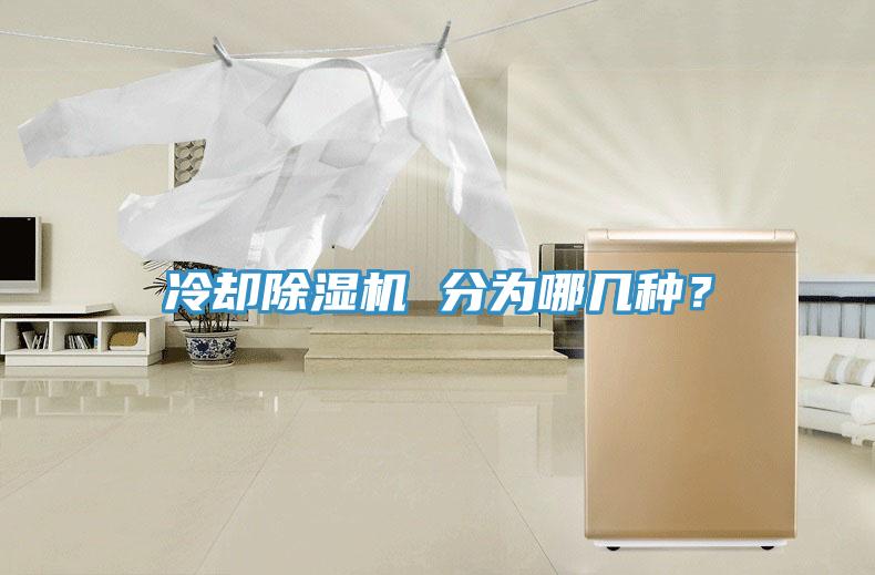冷卻除濕機 分為哪幾種？