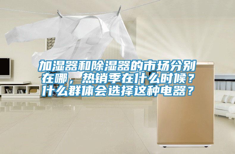 加濕器和除濕器的市場(chǎng)分別在哪，熱銷季在什么時(shí)候？什么群體會(huì)選擇這種電器？