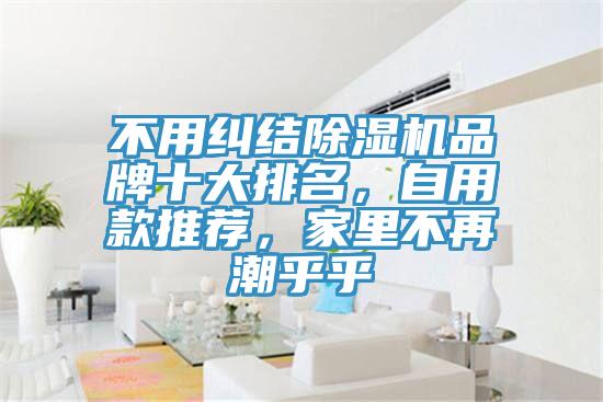 不用糾結(jié)除濕機品牌十大排名，自用款推薦，家里不再潮乎乎