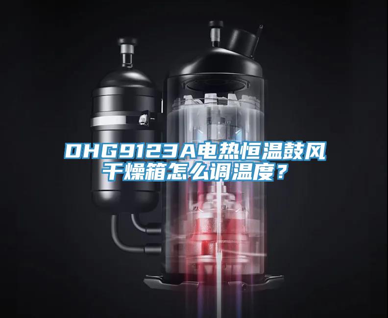 DHG9123A電熱恒溫鼓風(fēng)干燥箱怎么調(diào)溫度？