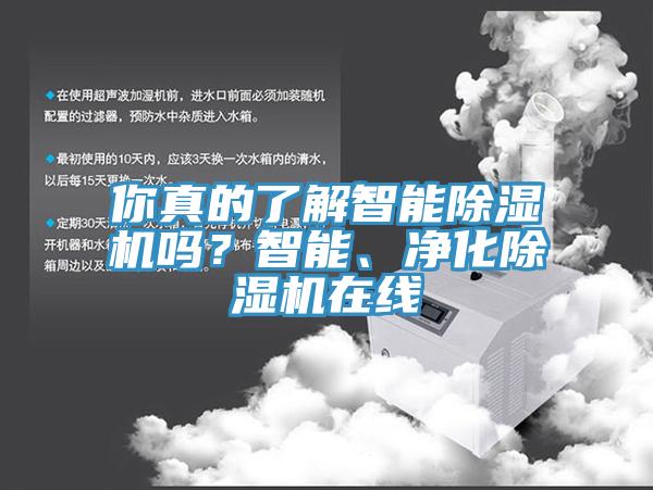 你真的了解智能除濕機(jī)嗎？智能、凈化除濕機(jī)在線
