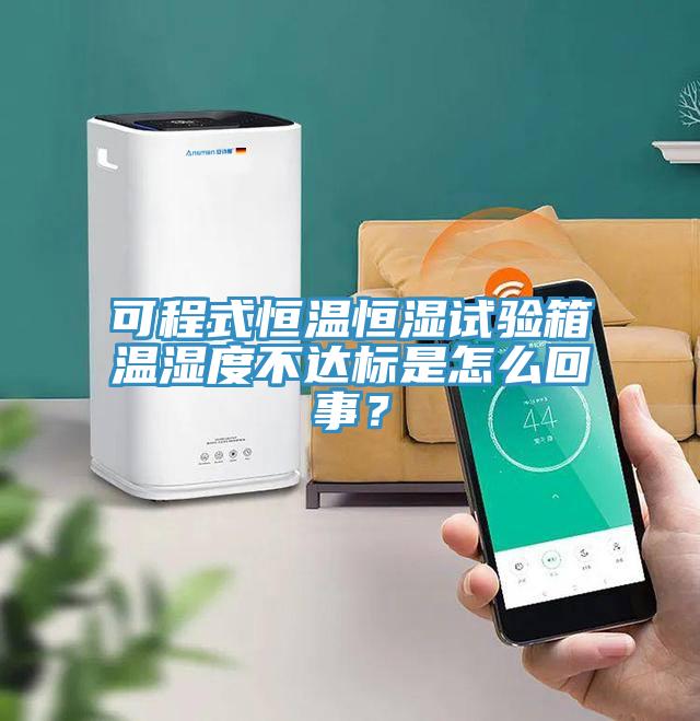 可程式恒溫恒濕試驗(yàn)箱溫濕度不達(dá)標(biāo)是怎么回事？