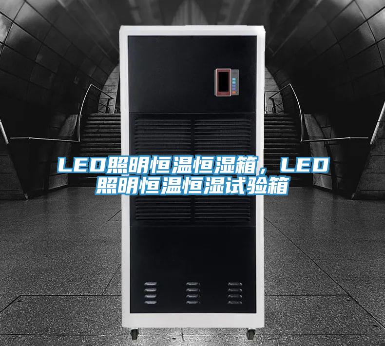 LED照明恒溫恒濕箱，LED照明恒溫恒濕試驗箱