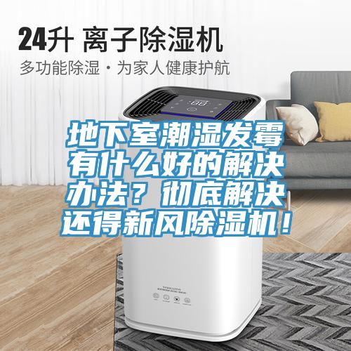地下室潮濕發(fā)霉有什么好的解決辦法？徹底解決還得新風(fēng)除濕機(jī)！