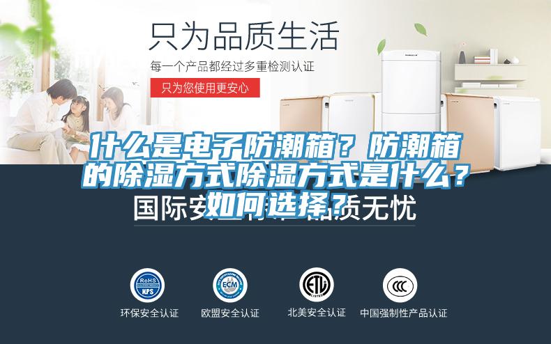 什么是電子防潮箱？防潮箱的除濕方式除濕方式是什么？如何選擇？