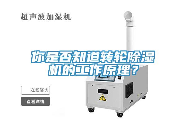 你是否知道轉(zhuǎn)輪除濕機(jī)的工作原理？