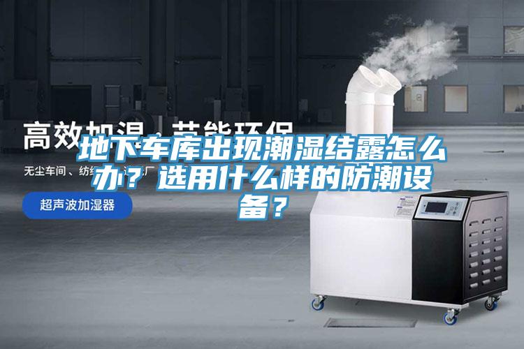 地下車庫(kù)出現(xiàn)潮濕結(jié)露怎么辦？選用什么樣的防潮設(shè)備？