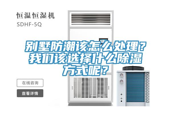 別墅防潮該怎么處理？我們?cè)撨x擇什么除濕方式呢？