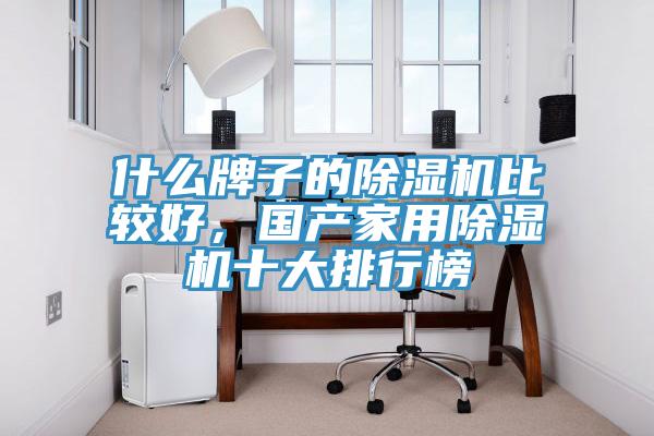 什么牌子的除濕機(jī)比較好，國產(chǎn)家用除濕機(jī)十大排行榜