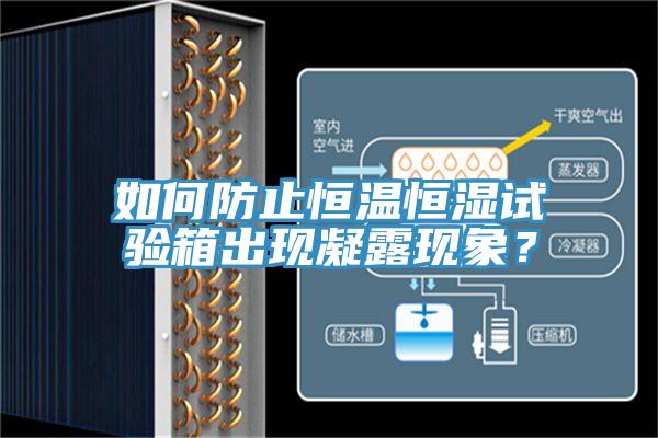 如何防止恒溫恒濕試驗箱出現(xiàn)凝露現(xiàn)象？