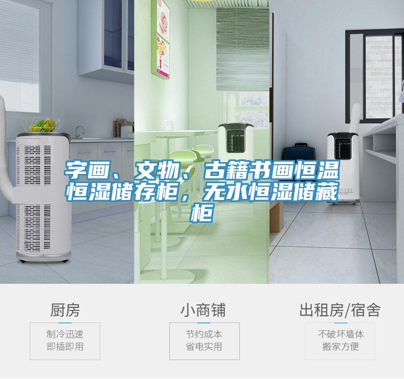 字畫、文物、古籍書畫恒溫恒濕儲存柜，無水恒濕儲藏柜