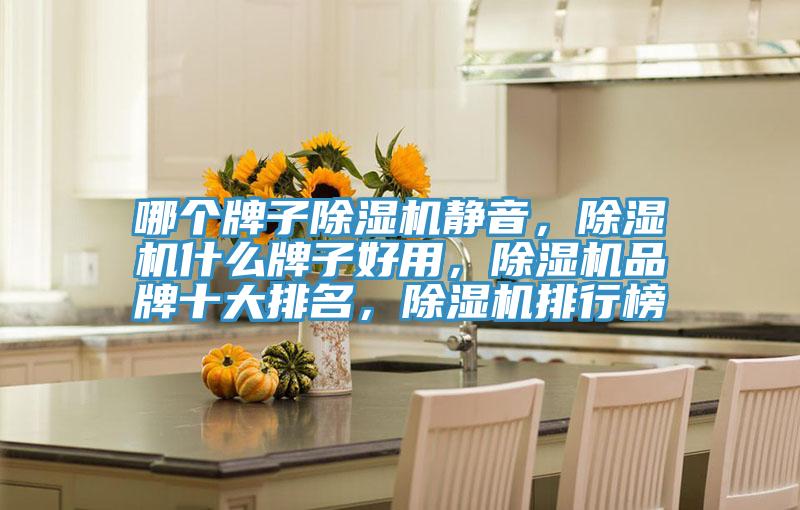 哪個牌子除濕機靜音，除濕機什么牌子好用，除濕機品牌十大排名，除濕機排行榜