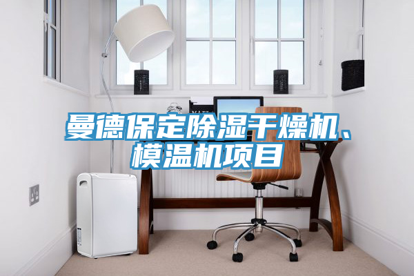 曼德保定除濕干燥機、模溫機項目