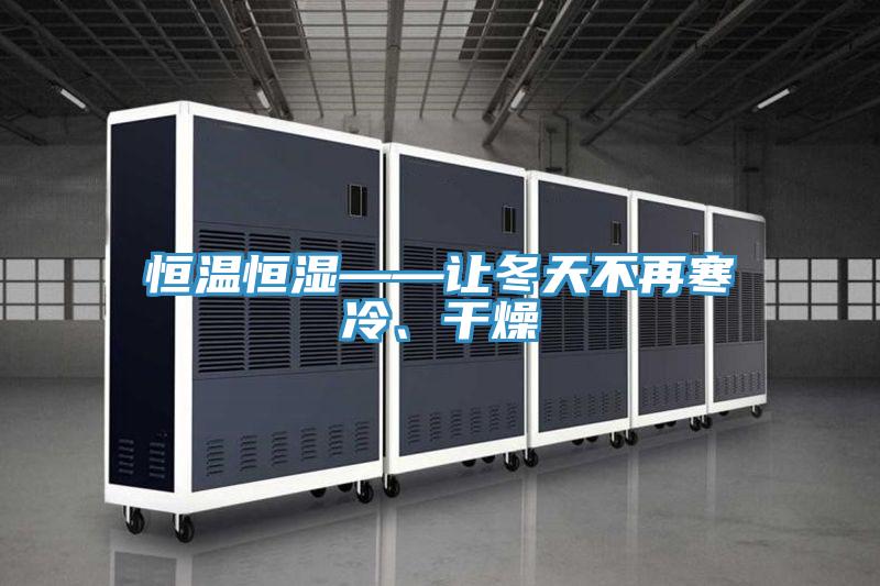 恒溫恒濕——讓冬天不再寒冷、干燥