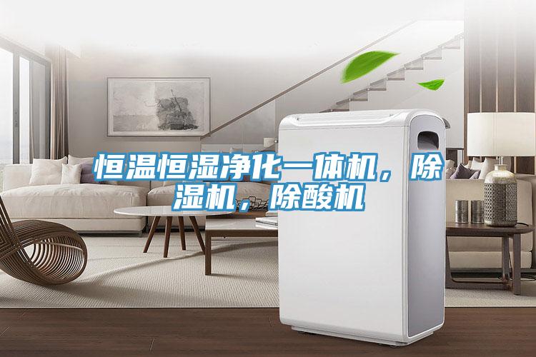 恒溫恒濕凈化一體機，除濕機，除酸機