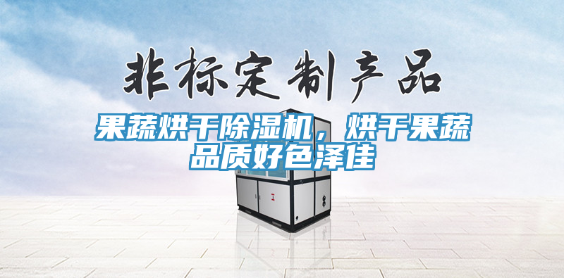果蔬烘干除濕機(jī)，烘干果蔬品質(zhì)好色澤佳